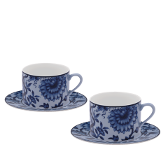Coffee set, 4-pcs, "The Original", blue