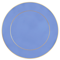 Dinner Plate, Shape "No 41", "Urban Colors", dark blue, gold, Ø 29 cm