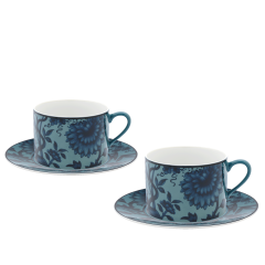 Coffee set, 4-pcs, "The Original", petrol