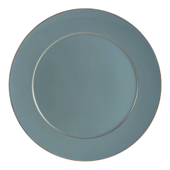 Bread- and Butter Plate, Shape "No 41", "Urban Colors", petrol, gold, Ø 17 cm