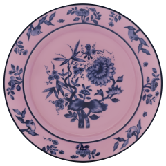 Soup Plate, Shape "No 41", "The Original", pink, Ø 23 cm