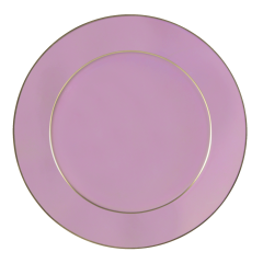 Bread- and Butter Plate, Shape "No 41", "Urban Colors", pink, gold, Ø 17 cm