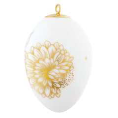 Easter egg, "Golden Onion Style", H 4,5 cm