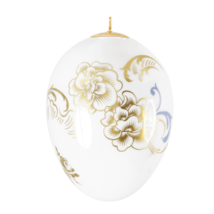 Easter egg, large, "Waves of spring", H 7 cm