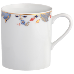 Mug, Noble Blue, rim of onion elements, V 0,25 l