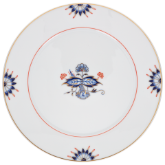 Starter- and Dessert Plate, Shape "No 41", Noble Blue, Ø 22 cm