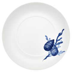 Dinner Plate, large, Shape "MEISSEN® Cosmopolitan", "Blue Treasures", Seashell, Ø 30 cm
