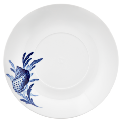 Gourmet Plate, deep, Shape "MEISSEN® Cosmopolitan", "Blue Treasures", Seashell, Ø 26 cm