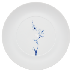 Dinner Plate, large, Shape "MEISSEN® Cosmopolitan", "Blue Orchid", cobalt blue, Ø 30 cm
