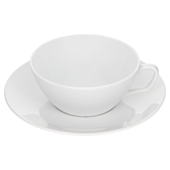 Tea cup & saucer, Shape "MEISSEN® Cosmopolitan", "Blue Orchid", cobalt blue, V 0,2 l