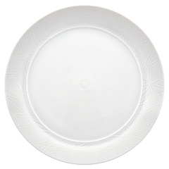 Soup Plate, Shape "Vitruv Graphic", bisque white, Ø 24 cm