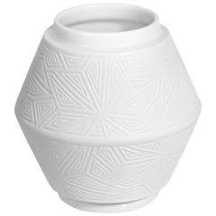Vase Vitruv, bisque white, H 11 cm
