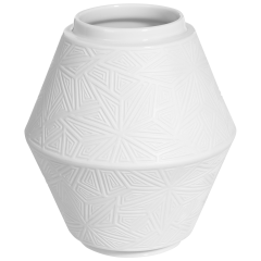 Vase Vitruv, large, bisque white, H 16,5 cm