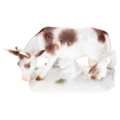 Cow, Coloured, without gold
