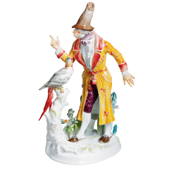 Archivarius Lindhorst, Coloured, without gold, Limited Masterpieces, H 37 cm