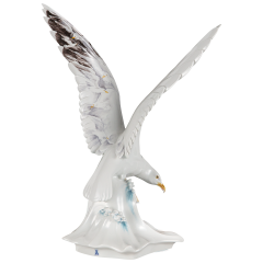 Bird Seagull, Lim. 25, H 40 cm