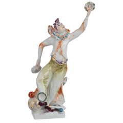 Circus Juggler, Coloured with gold