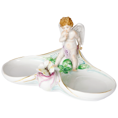 Writing set with cupid, 13 x 26 cm