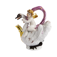 Pot, Coloured, with gold, signature Meissen exclusive collection, limited, H 21,5 cm