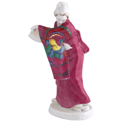 Japanese Woman with Fan, Lim. 15, H 22 cm