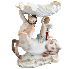 Figurine Centaur with Seashell, Lim. 25, H 26,5 cm
