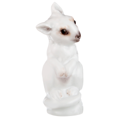 Kangaroo Animal young, Coloured, without gold, H 6,5 cm