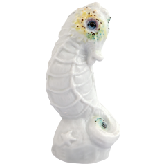 Seahorse, Coloured, without gold, H 6 cm