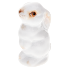 Hare Animal young, Coloured, without gold, H 5 cm