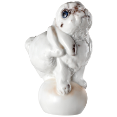 Hare Donna, Coloured, without gold, H 12 cm
