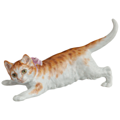 Cat, Light decoration, redbrown