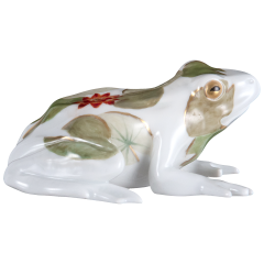 Frog, Leaves of Water lilies, 6,5 cm