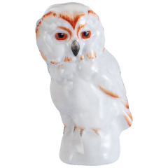 Owl Animal young, Red coloured, H 5,5 cm