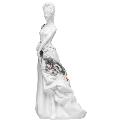 Figure "Model"  small, Dragons melody, Limited Meissen Art Works, H 35 cm