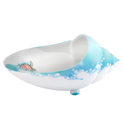 Seashell "Blue lagoon", lim. 25, 19,5 x 28,5 cm