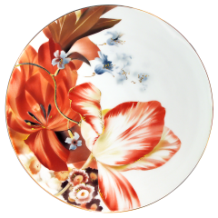 Wall Plate, Tulips from Amsterdam, Ø 47 cm