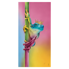 Wall painting "The frog prince", lim. 50, 60 x 30 cm