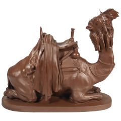 Riding camel, H 41 cm