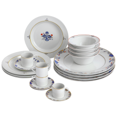 Dinner set, 20-pcs for 4 persons, Noble Blue