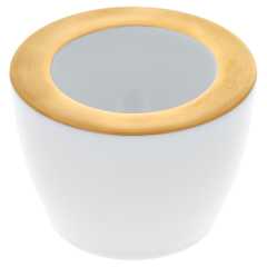 Egg Cup, Shape "MEISSEN® Cosmopolitan", Gold, H 4,7 cm