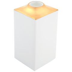 Candlestick, large, Shape "MEISSEN® Cosmopolitan", Gold, H 11 cm