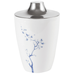 Vase, Shape "MEISSEN® Cosmopolitan", Blue Orchid Platinum, H 18 cm