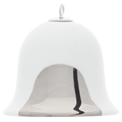 Bell, platinum Dot, H 4,8 cm