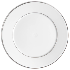Starter- and Dessert Plate, Shape "Vitruv", Platinum, Ø 22 cm