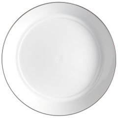 Soup Plate, Shape "Vitruv", Platinum, Ø 24 cm