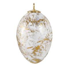 Easter egg, Shiny gold decoration, H 5 cm