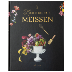 Cookbook, "Kochen mit MEISSEN", german, 27,3 x 21,5 cm