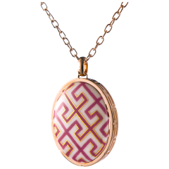 Pendant "Royal Palace" Purple/Gold