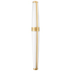MEISSEN® Porcelain Mascara Rollerball, Pure white gold, H 18,5 cm
