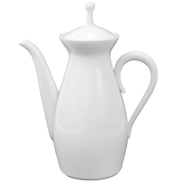 Coffee Pot, large, white