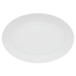 Platter, oval, Shape "MEISSEN® Cosmopolitan", white, L 25 cm
